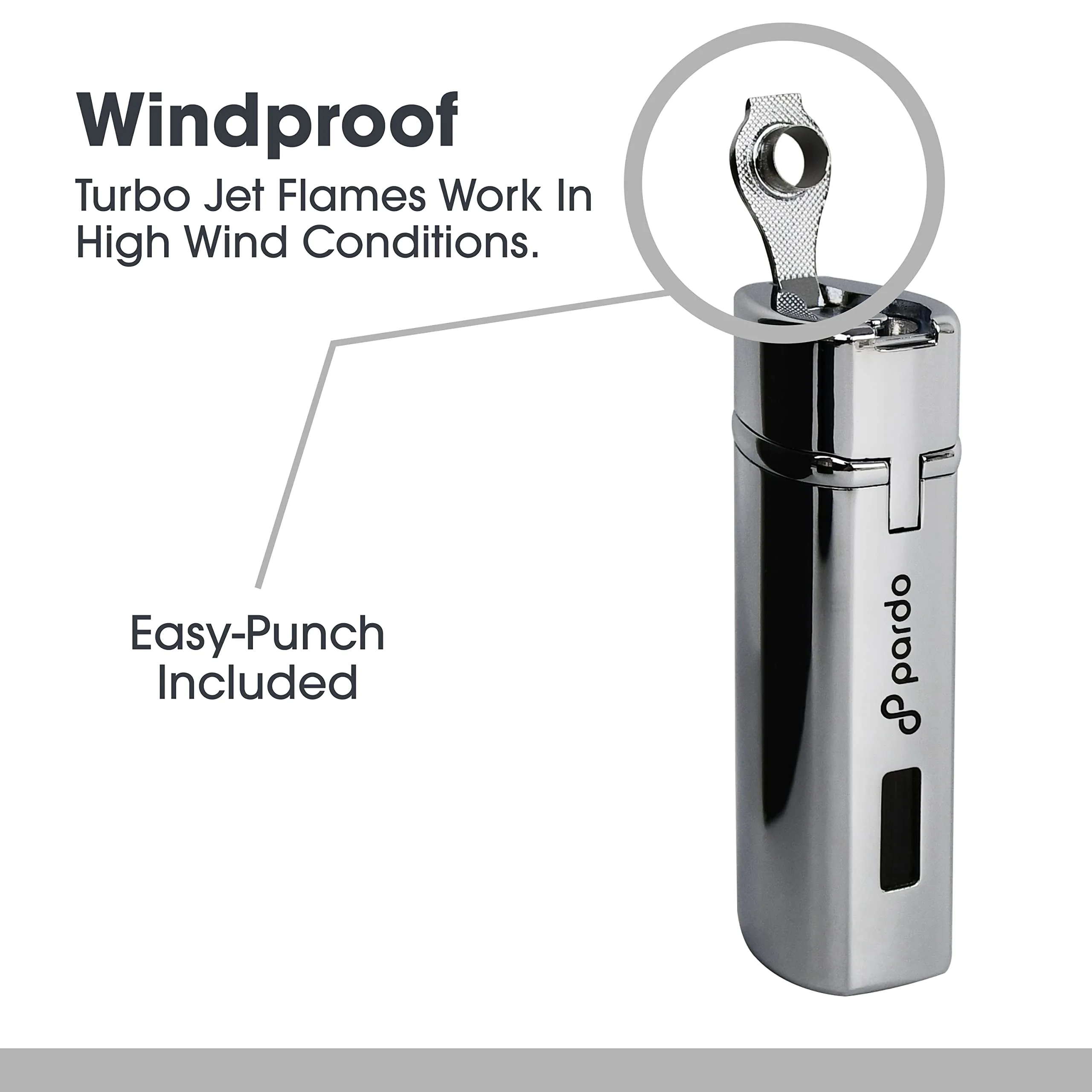 Electric Torch Lighter - Triple Jet Flame, Refillable Butane, Triple Torch