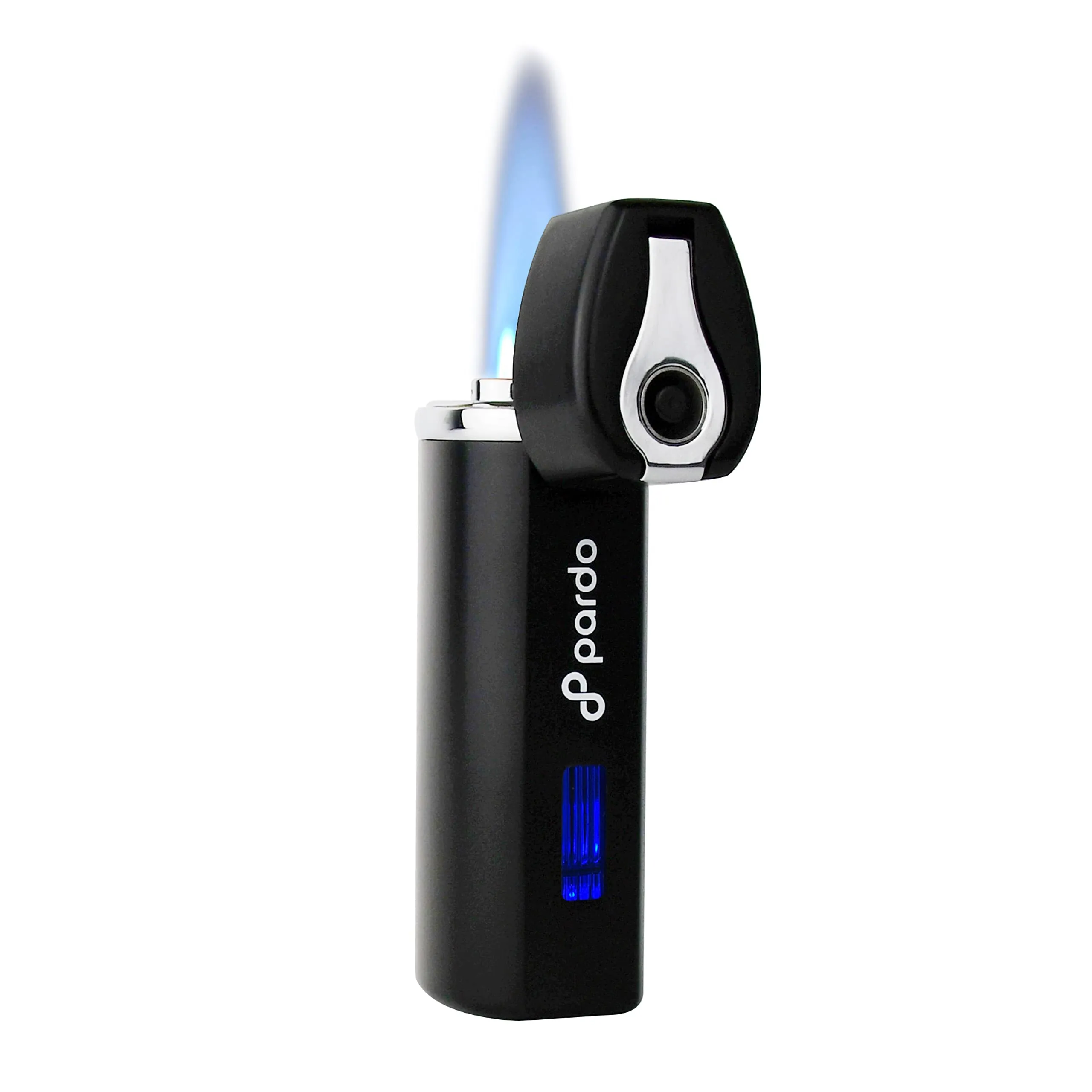 Electric Torch Lighter - Triple Jet Flame, Refillable Butane, Triple Torch