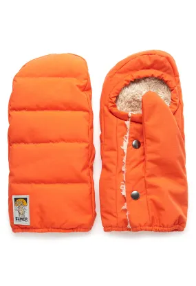 Elmer Cover Down Mittens - Orange