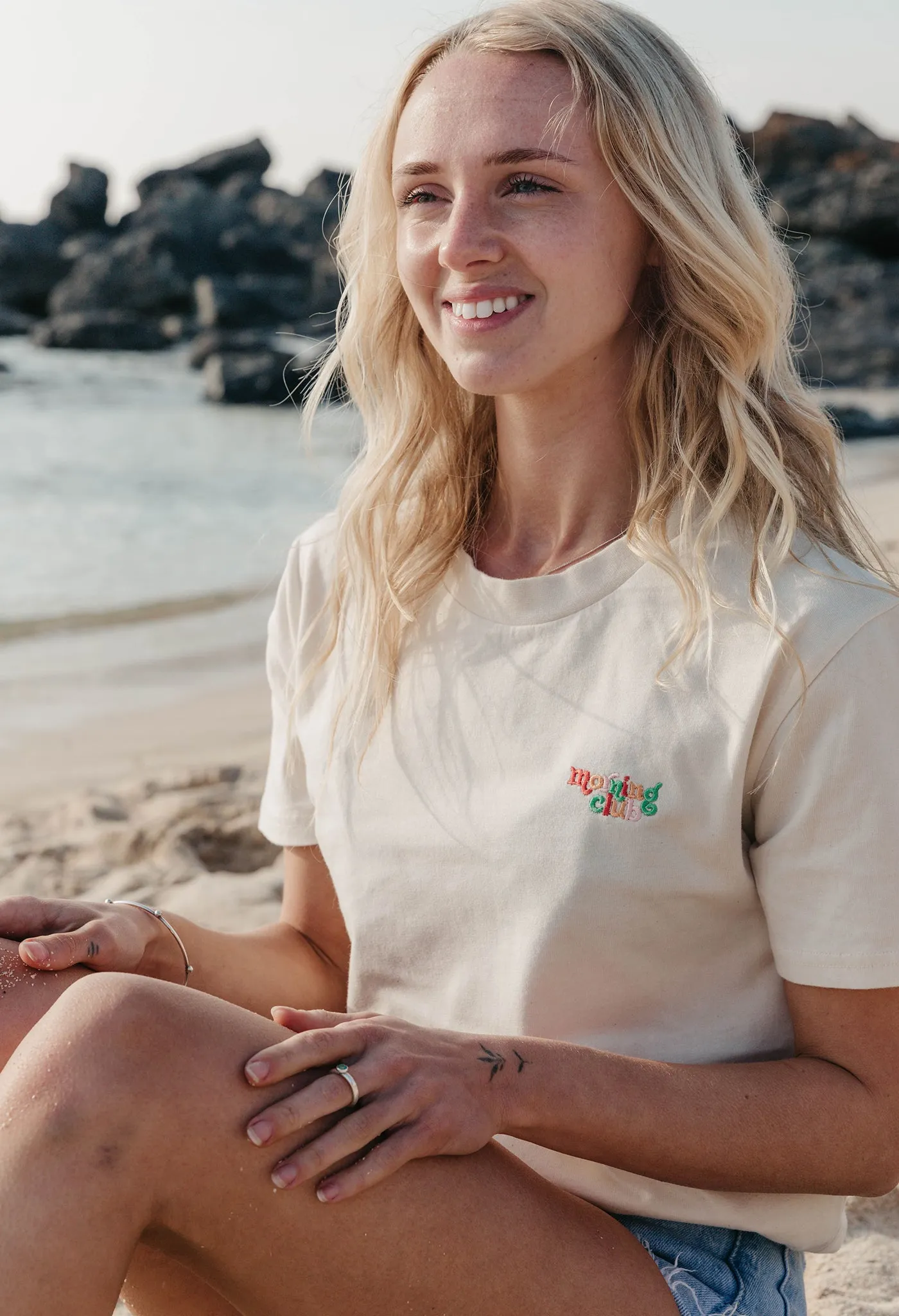 Essential Embroidered Organic Cotton T-Shirt