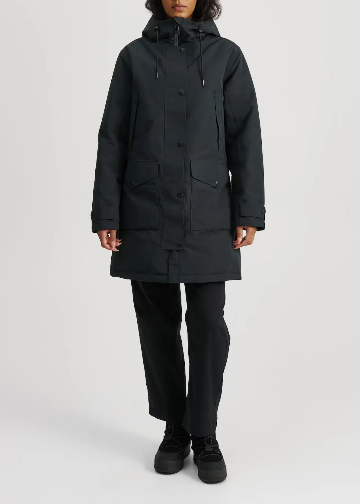 EXPLORER FIELD WATERPROOF PARKA | BLACK