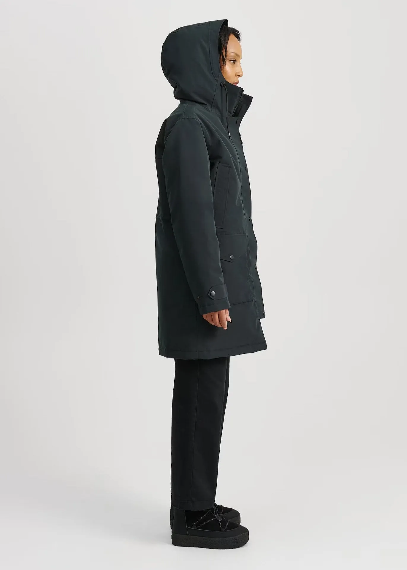 EXPLORER FIELD WATERPROOF PARKA | BLACK