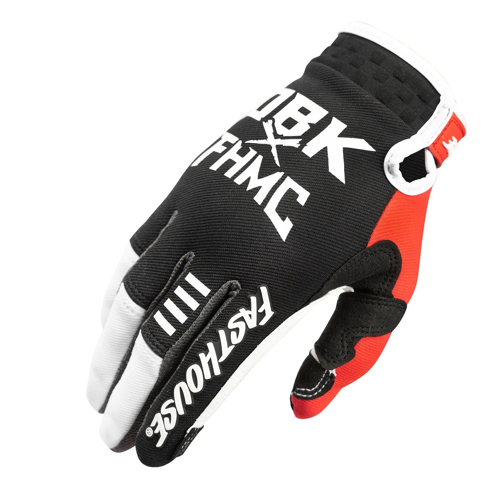 Fasthouse Youth Speed Style Twitch Glove - Black/Red