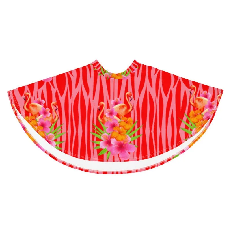 FLAMINGO ISLAND SKATER SKIRT