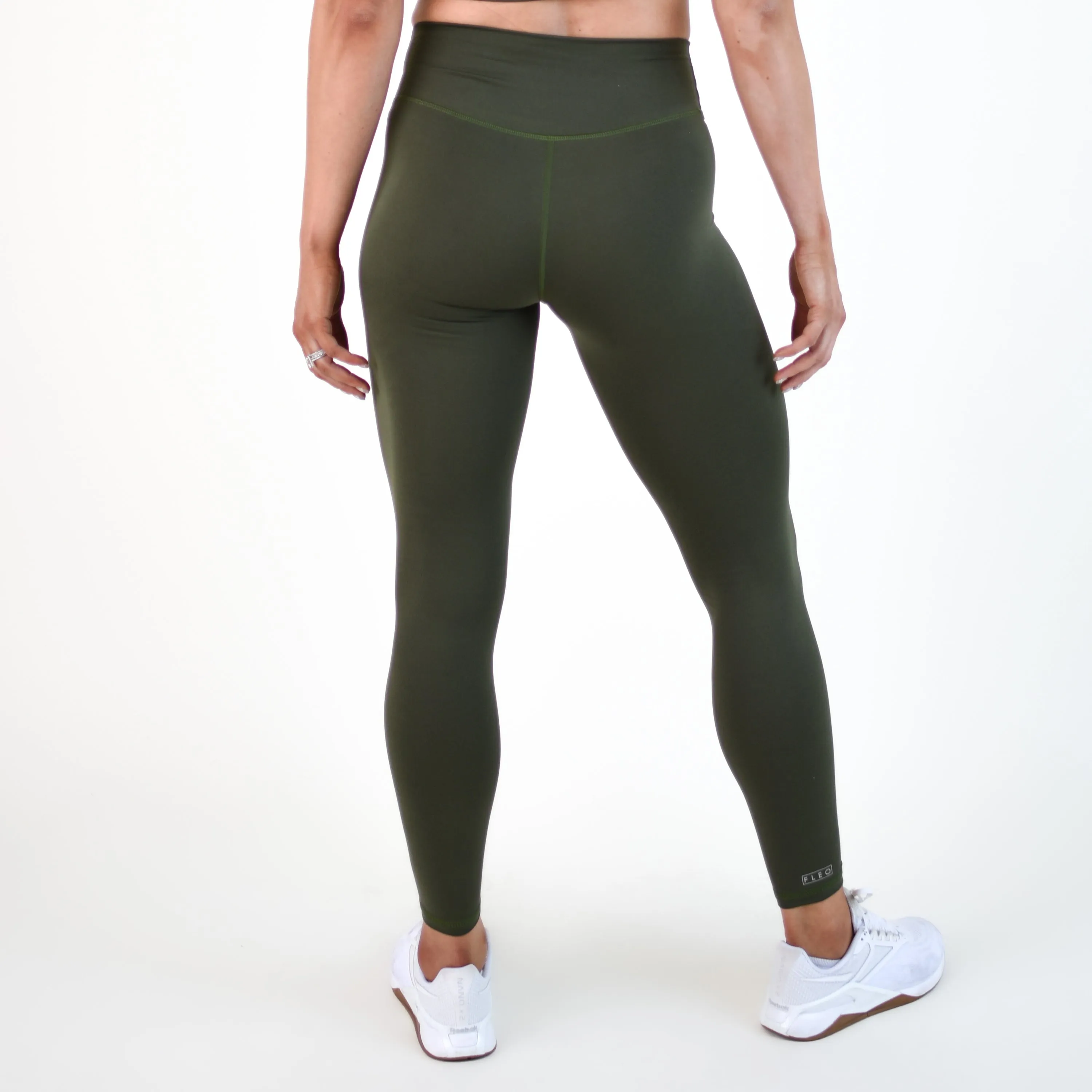 FLEO Go Go 25" Leggings - Chive