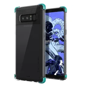 Galaxy Note 8 Ultra Shock Drop Protection Metal Case | Teal