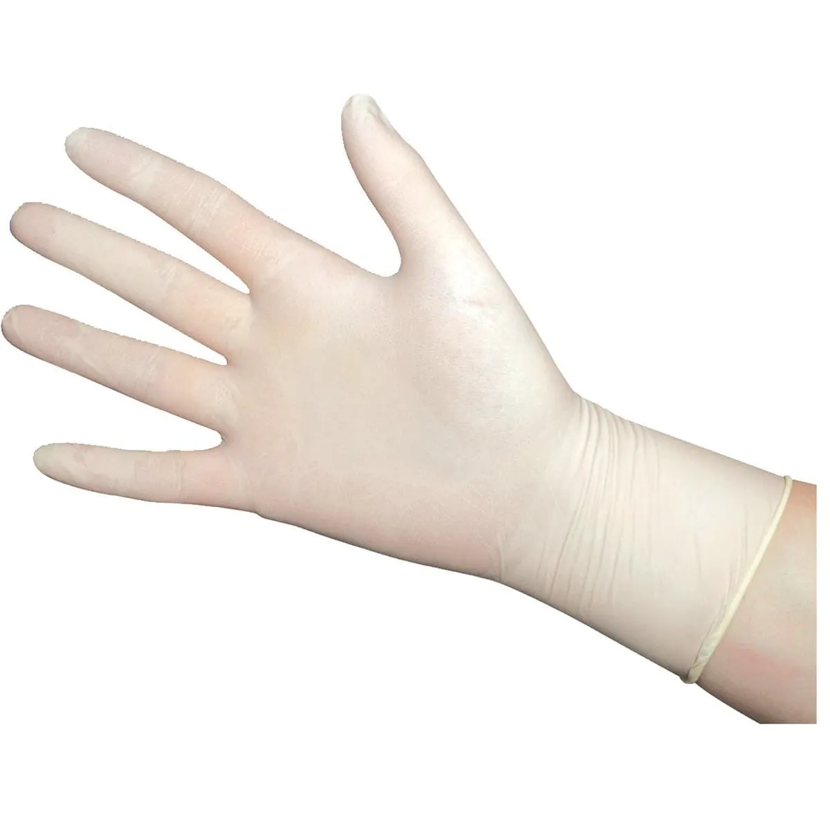 Gemplers 5-mil Powdered Latex Disposable Gloves, Box of 100