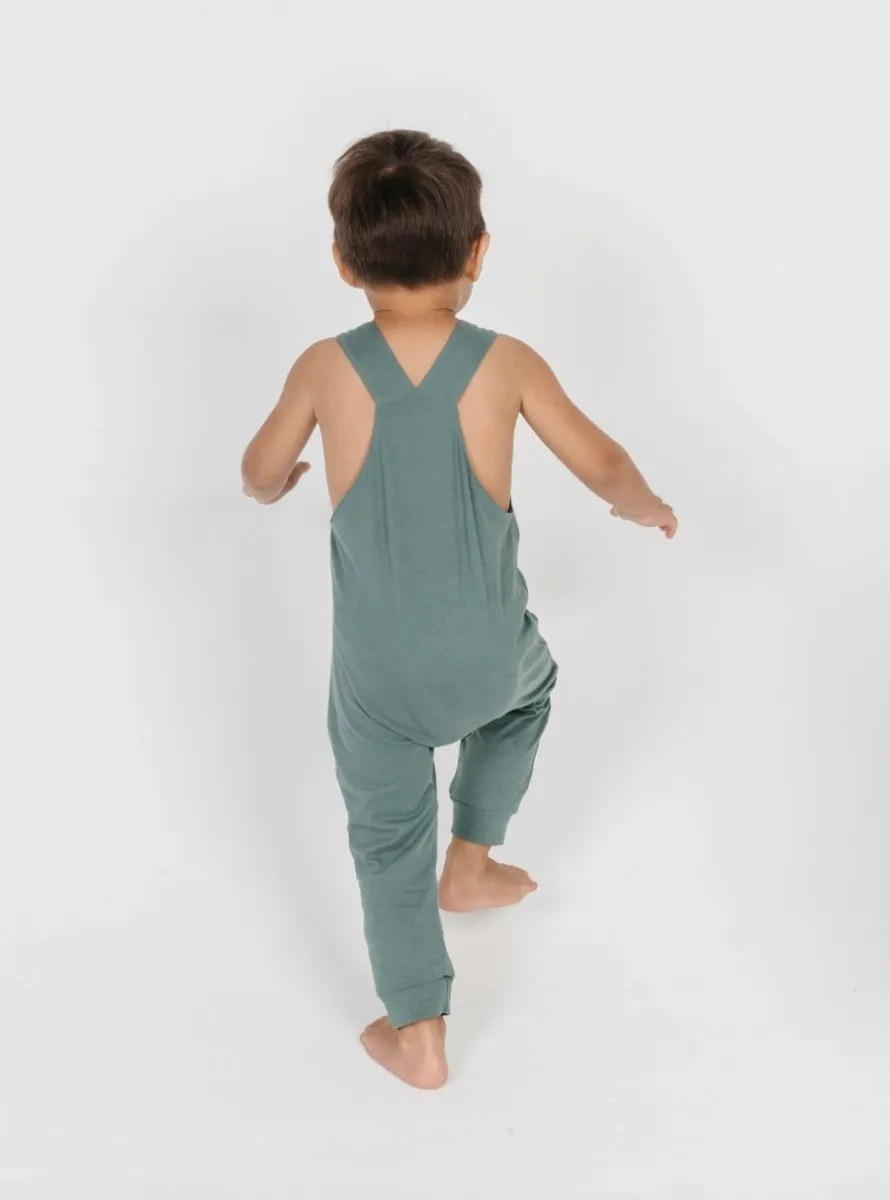 Grow with Me Romper in Teal