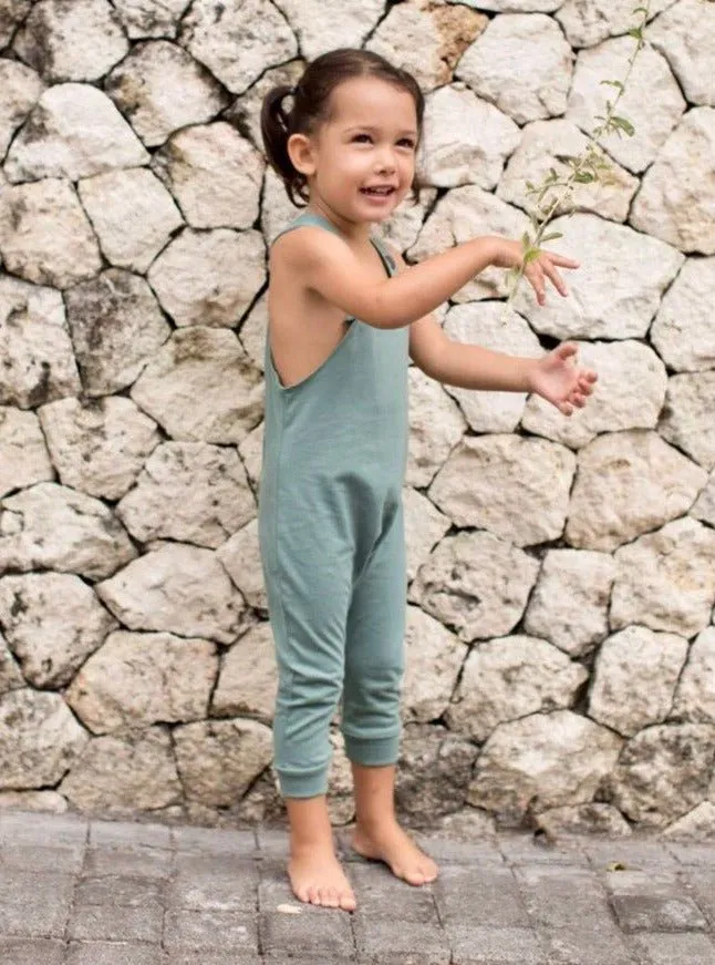 Grow with Me Romper in Teal