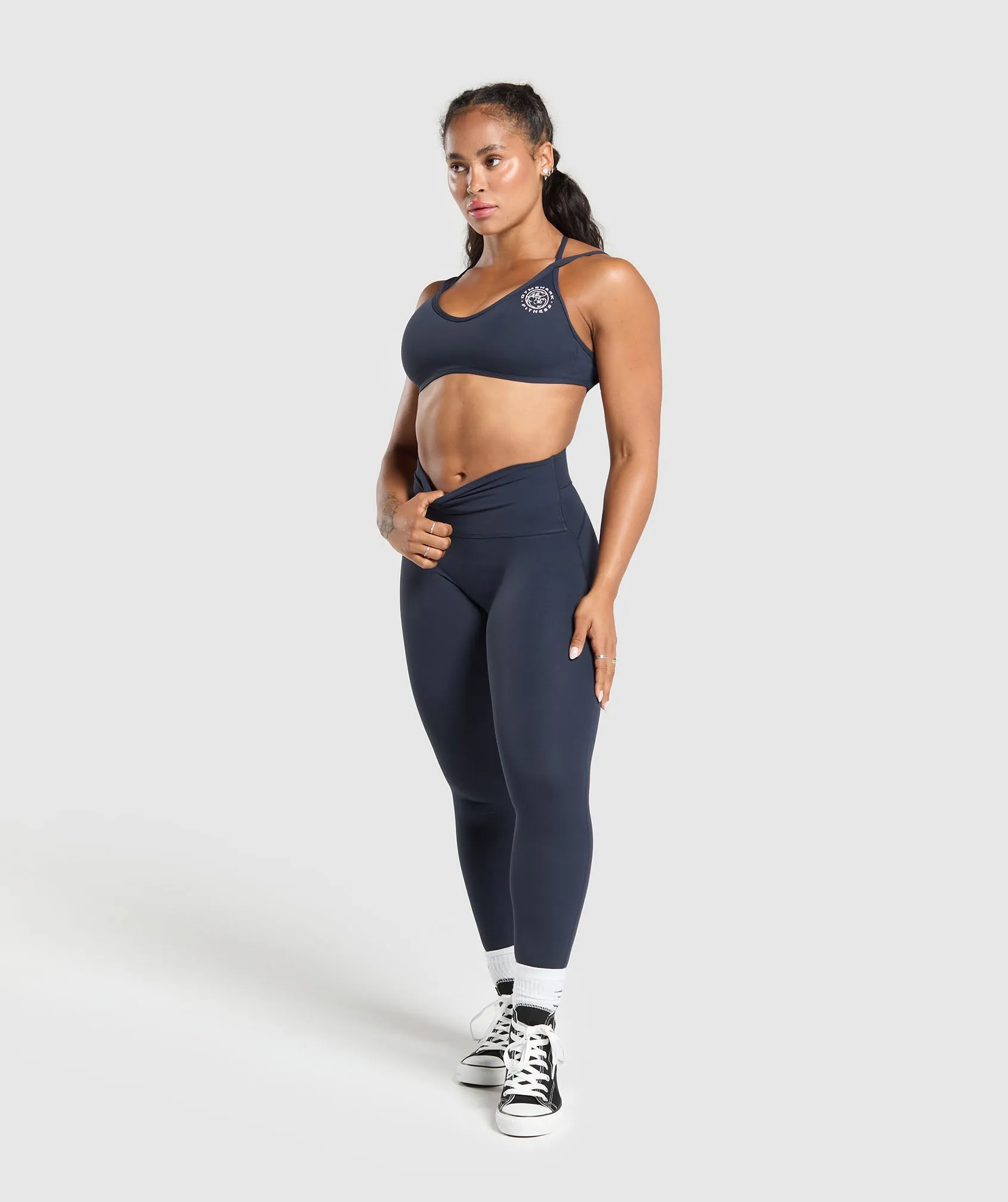 Gymshark Legacy Regular Leggings - Heavy Blue