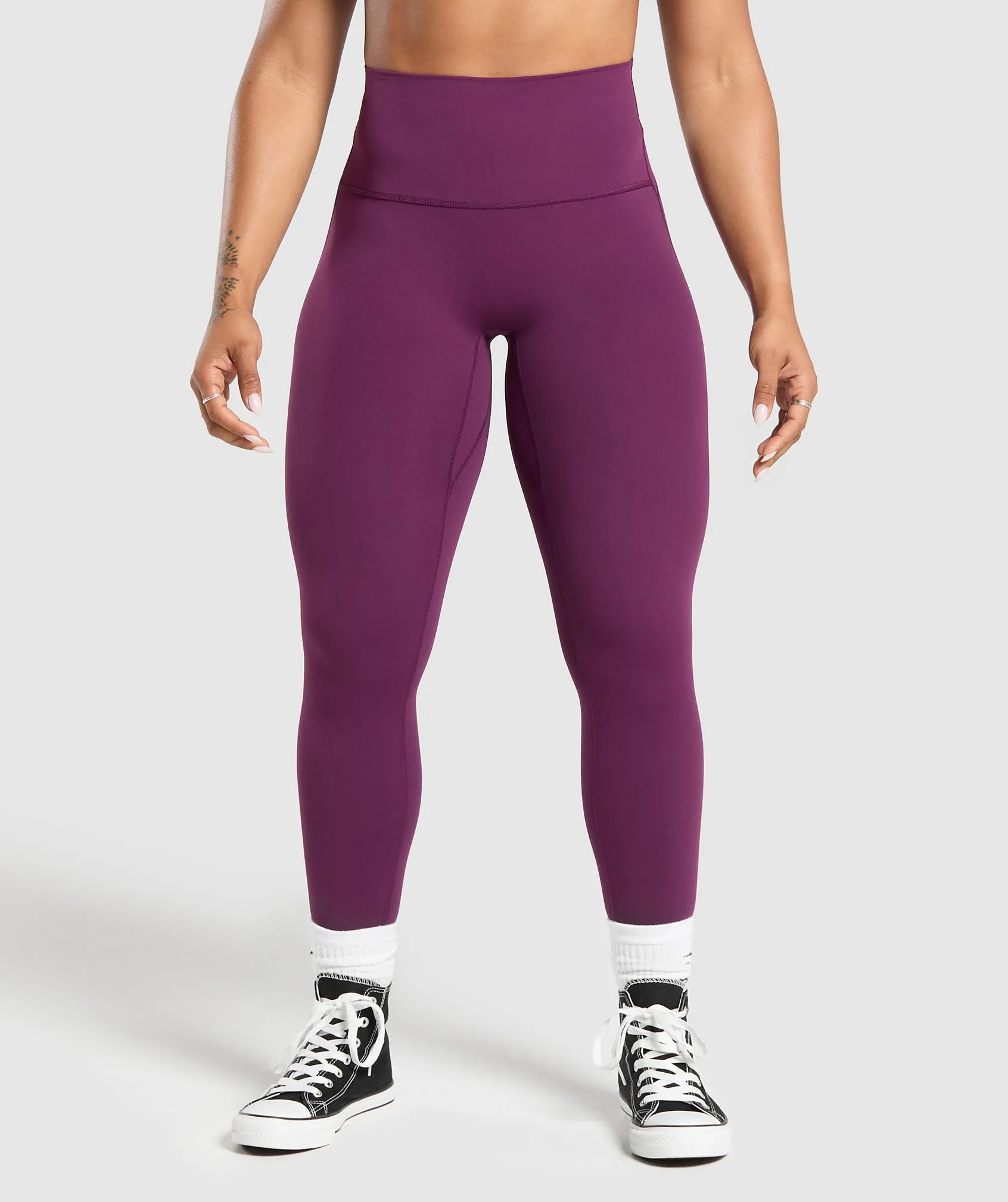 Gymshark Legacy Regular Leggings - Magenta Purple