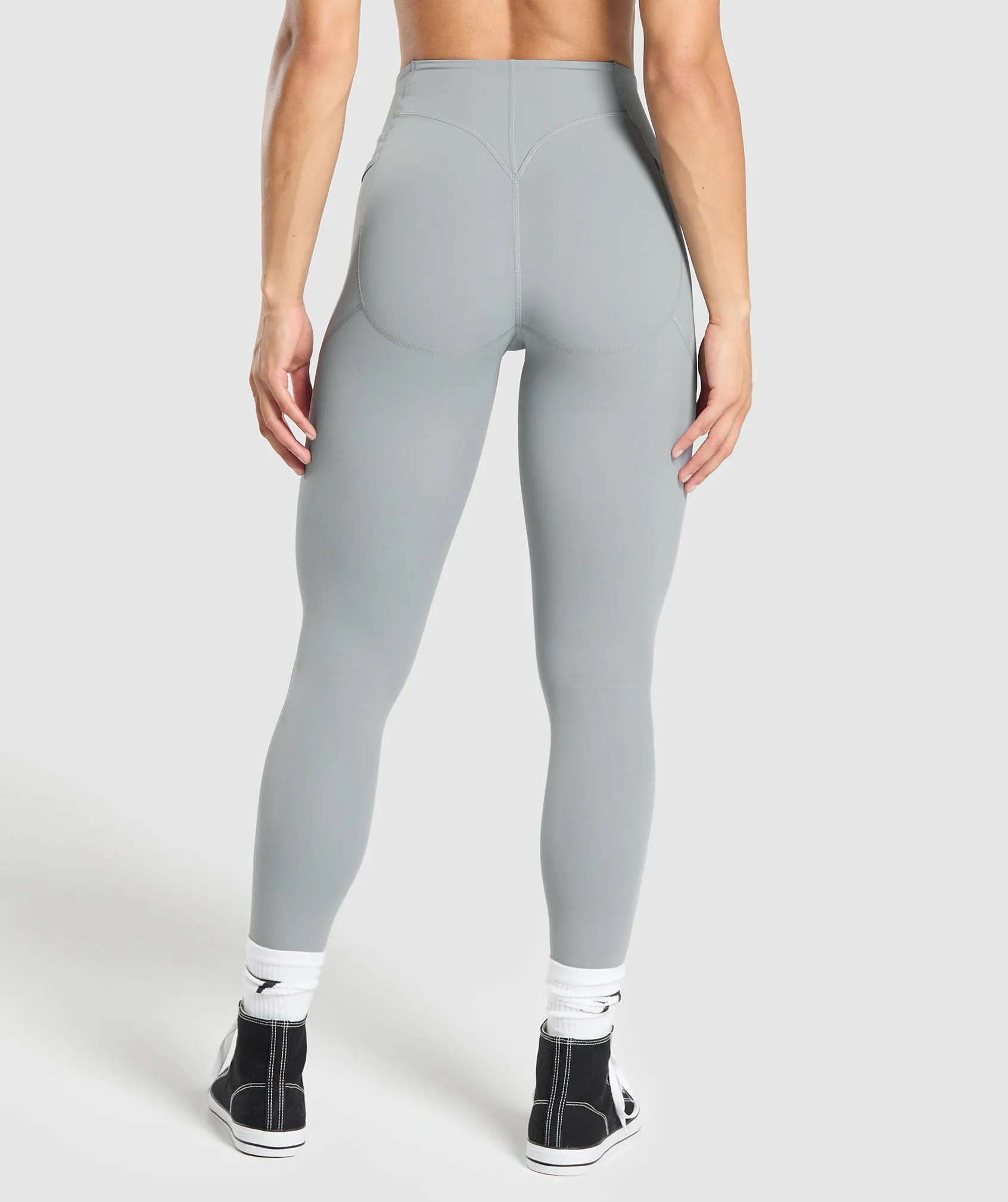 Gymshark Lifting Pocket Leggings - Denim Grey