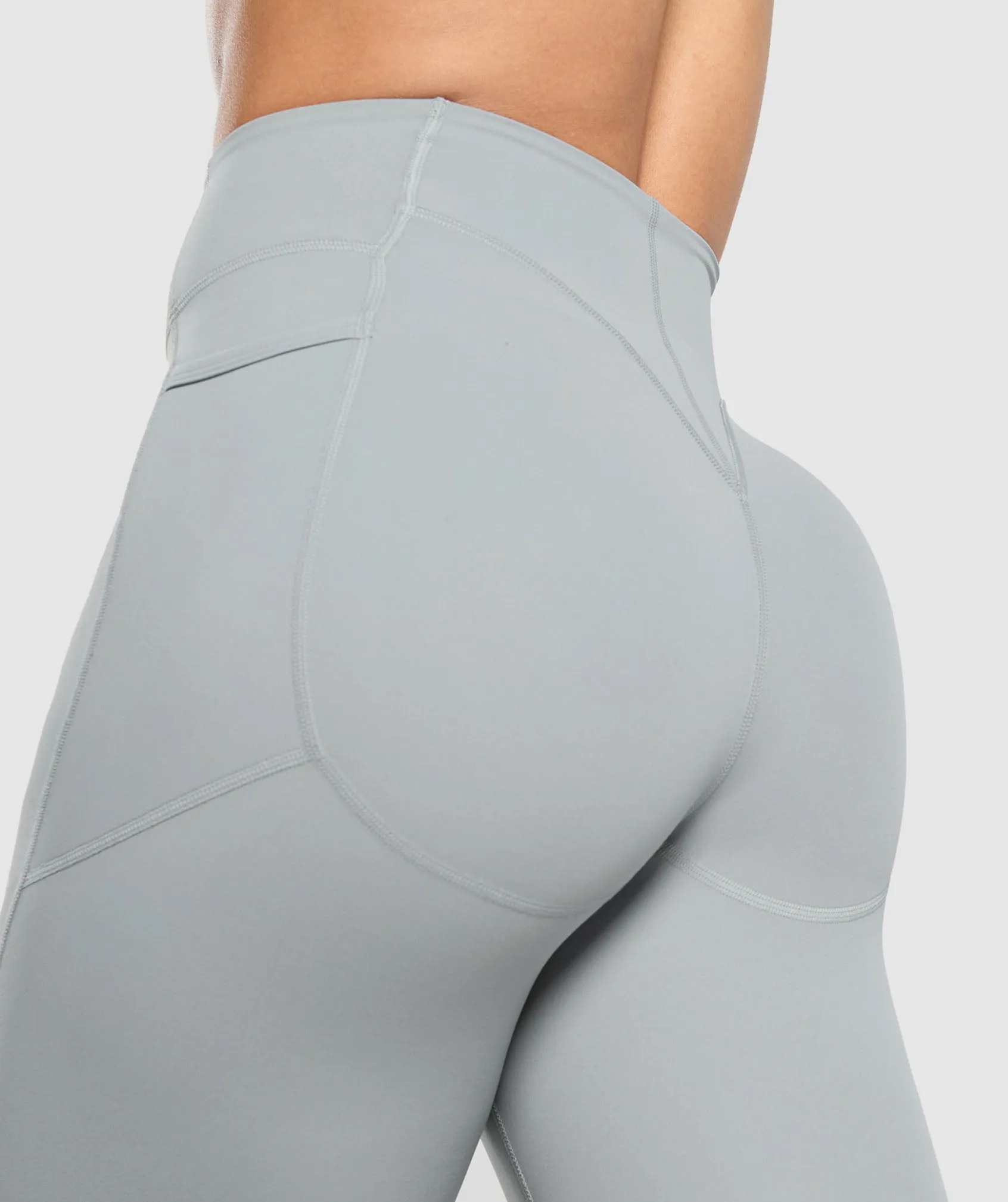 Gymshark Lifting Pocket Leggings - Denim Grey