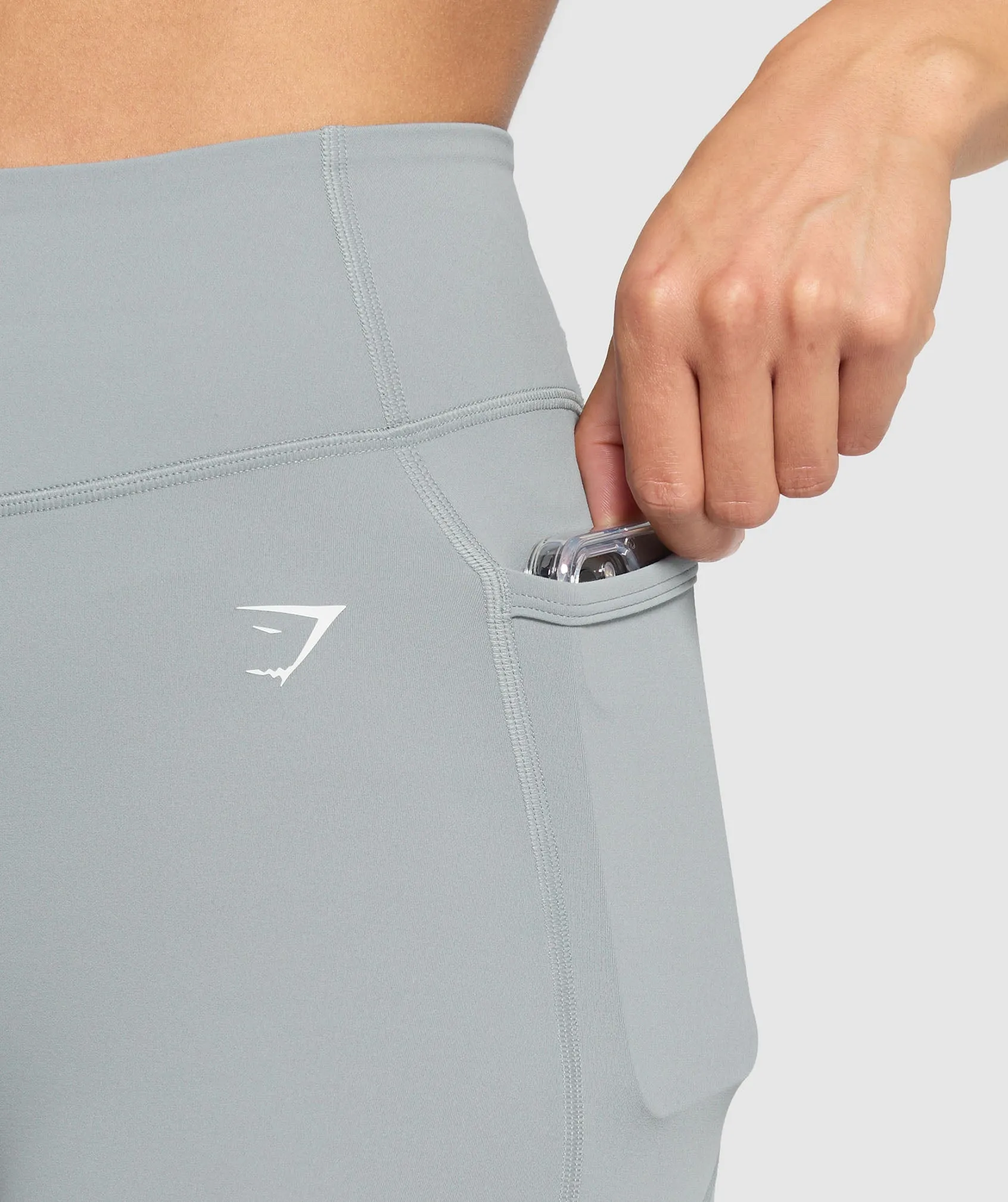 Gymshark Lifting Pocket Leggings - Denim Grey