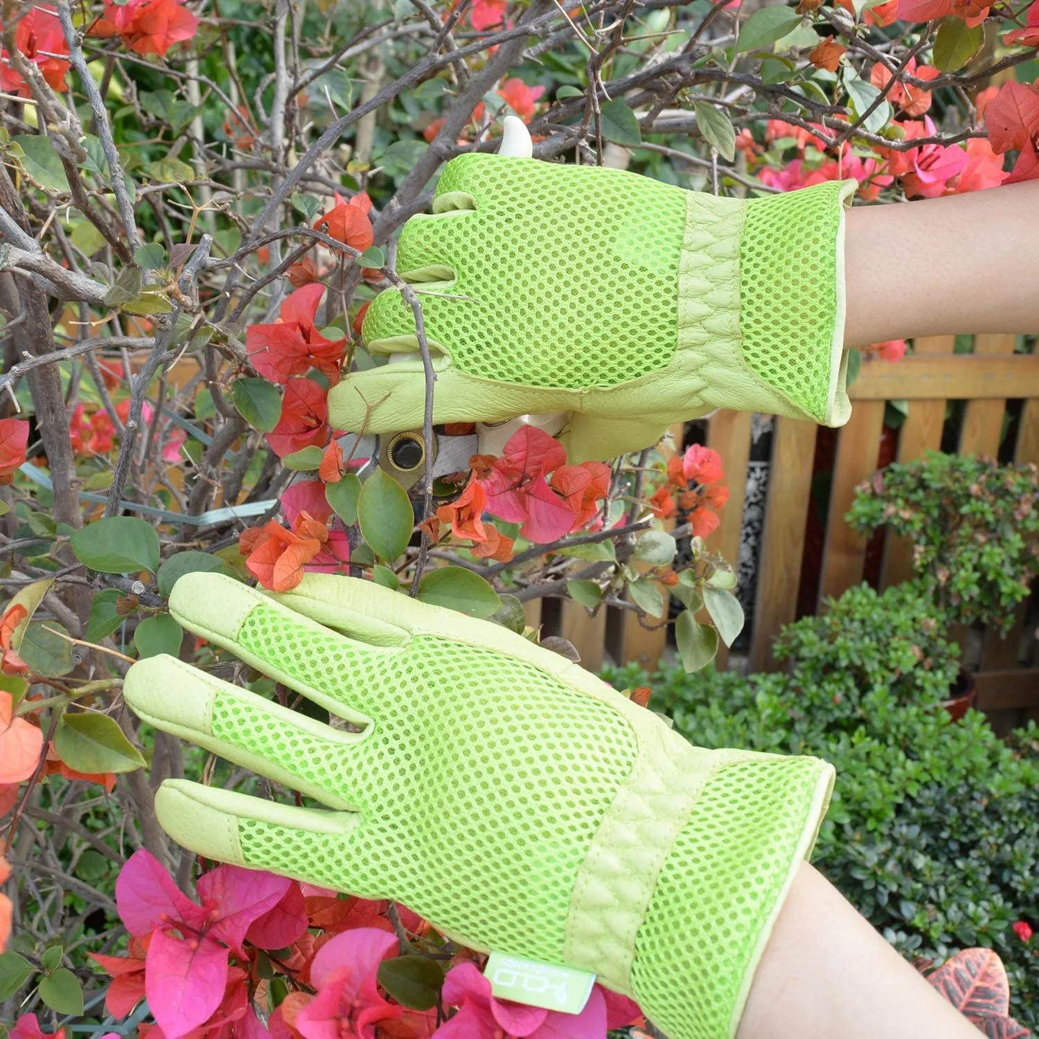 Handlandy Wholesale Ladies Garden Gloves Improves Dexterity Breath Plant 512324 (120 Pairs)