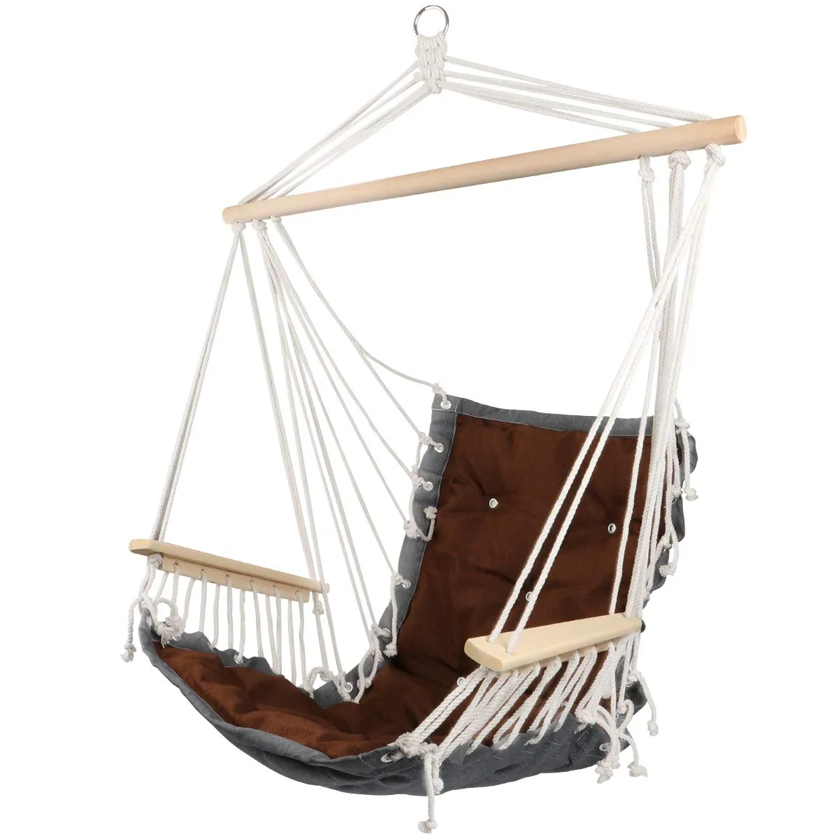 Hanging Rope Hammock Chair - E EVERKING