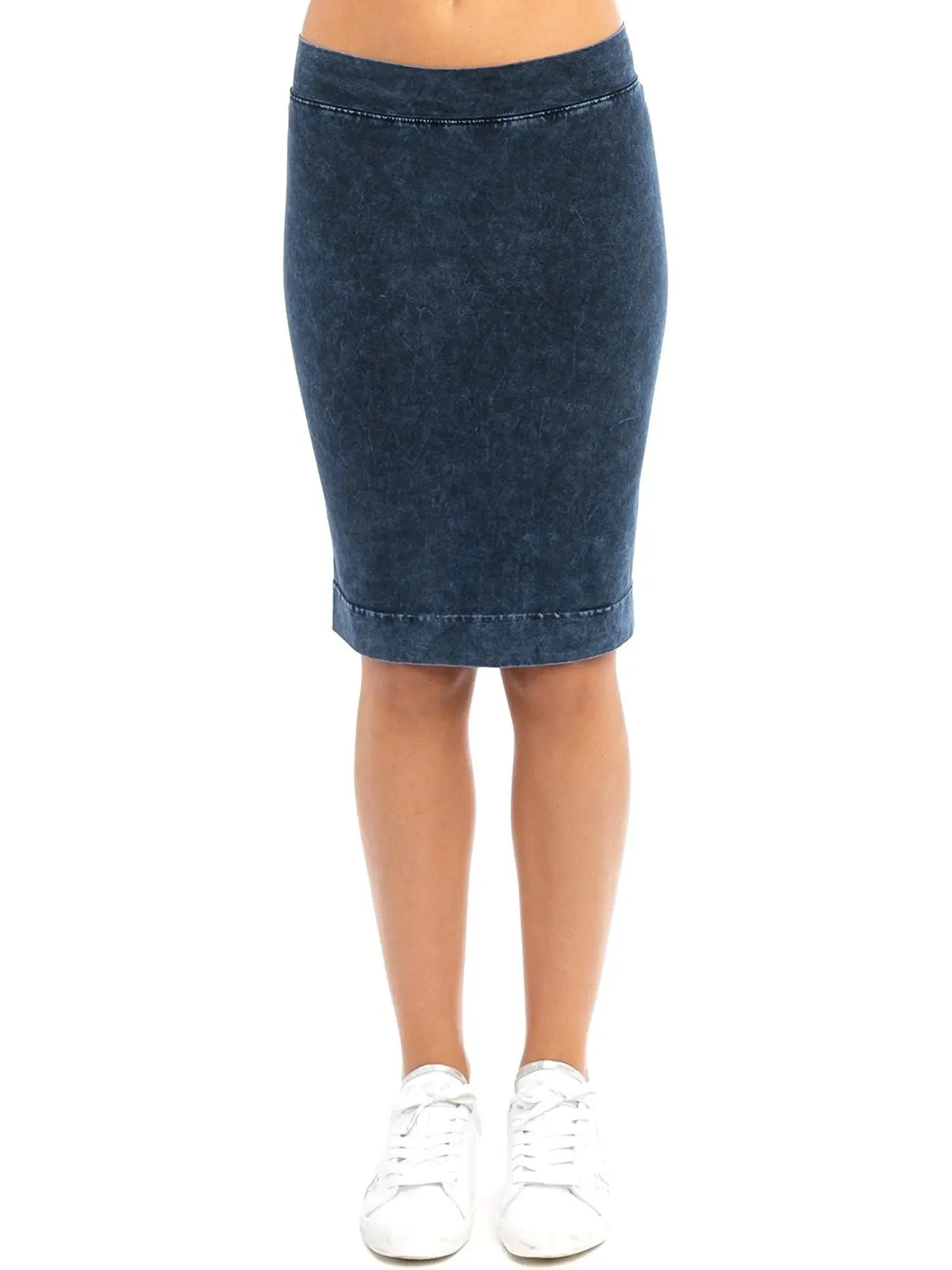 Hard Tail Cotton Pencil Skirt W-321