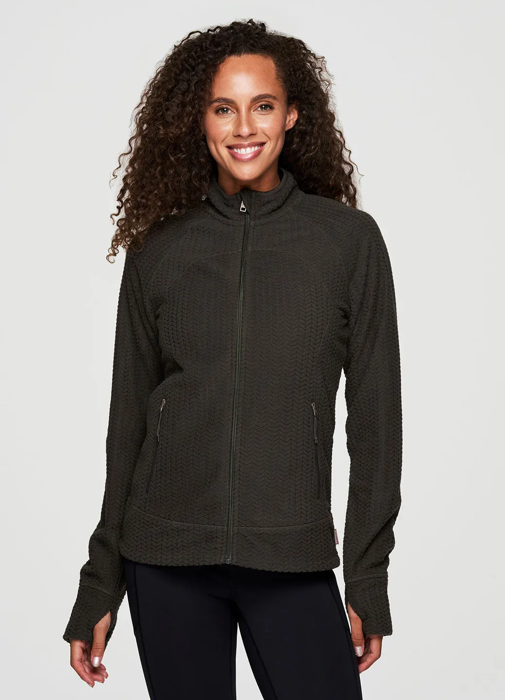 Hawthorn Cabled Fleece Jacket