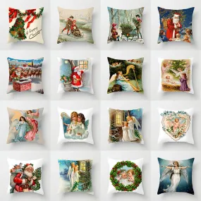 Holiday home decoration cushion cover