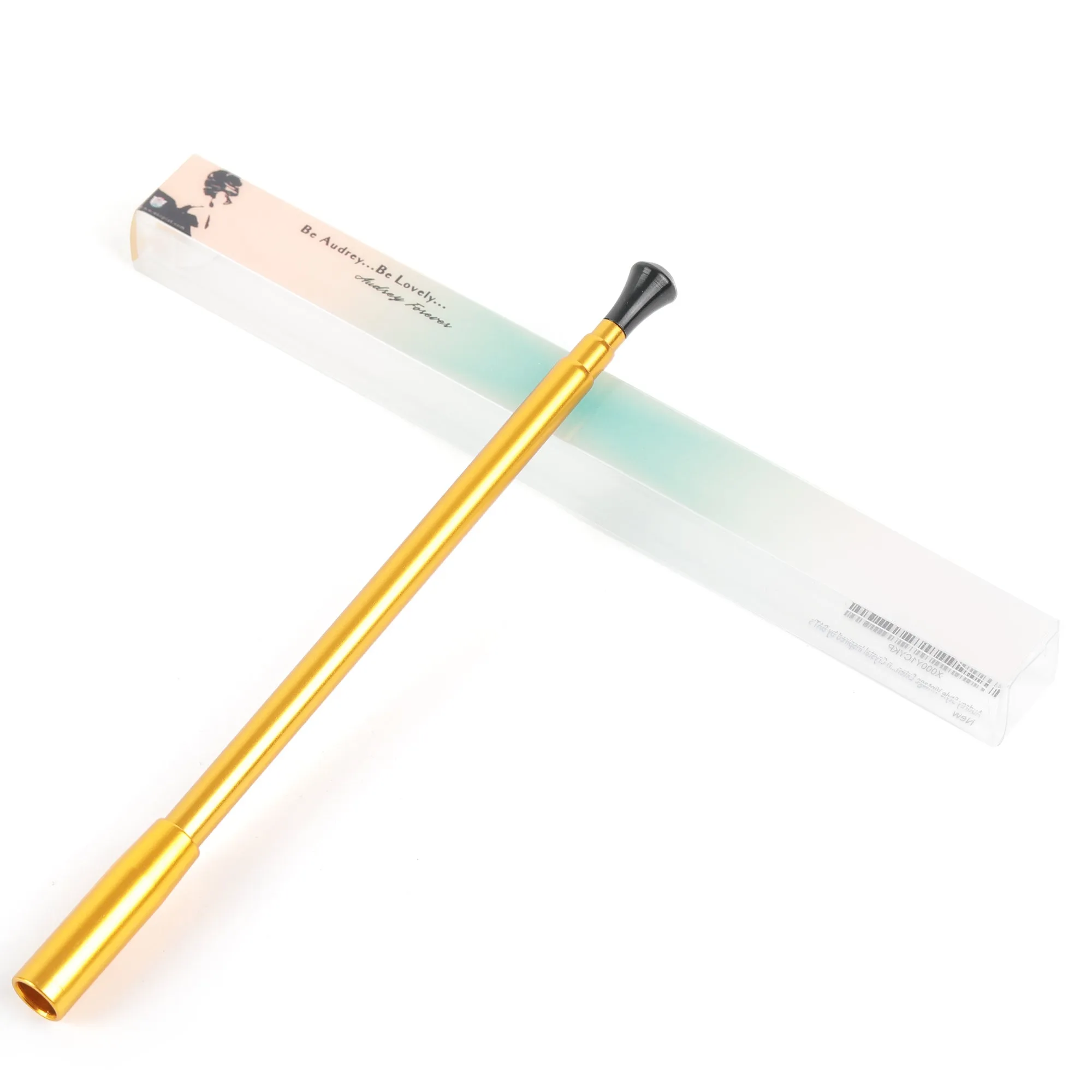 Holly Smoke-The Breakfast at Tiffany’s Inspired Functional Eco Metal Telescopic Cigarette Holder