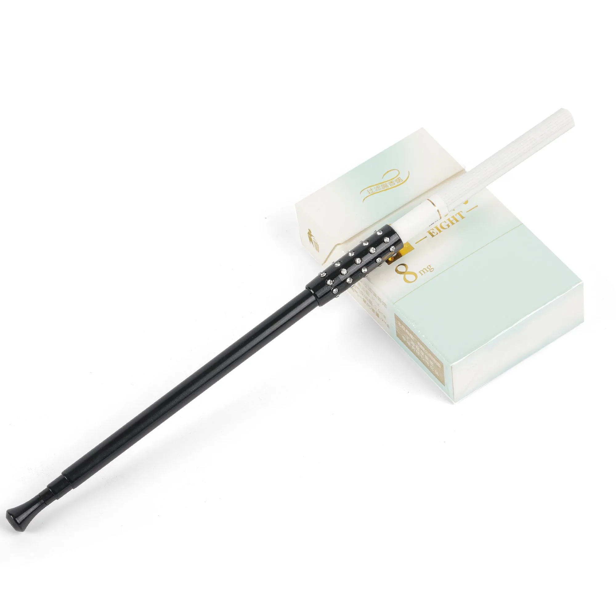 Holly Smoke-The Breakfast at Tiffany’s Inspired Functional Eco Metal Telescopic Cigarette Holder