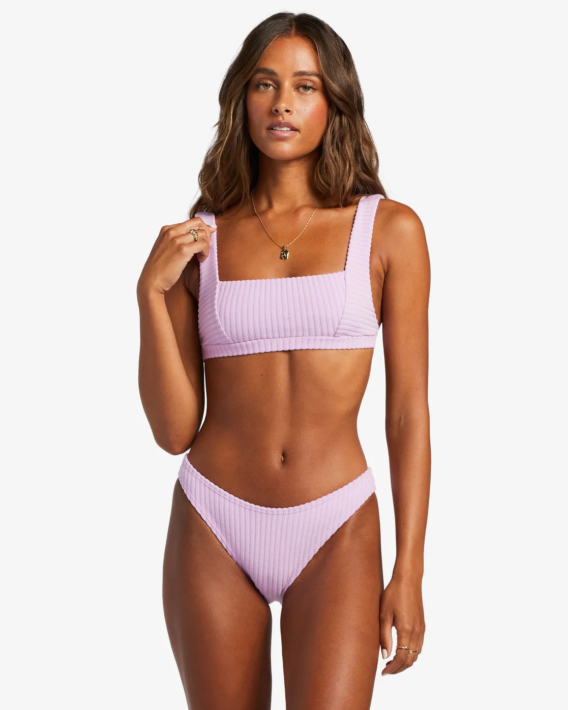 In The Loop Hike Bikini Bottoms - Tulip