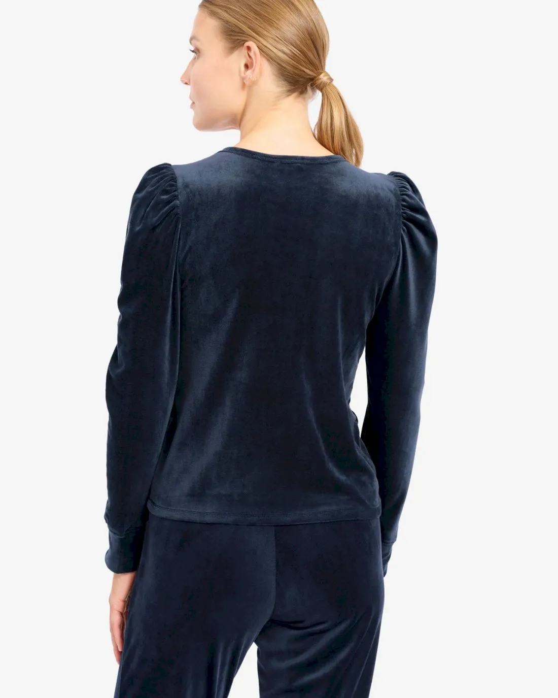 Ingrid Velour Long Sleeve Tee