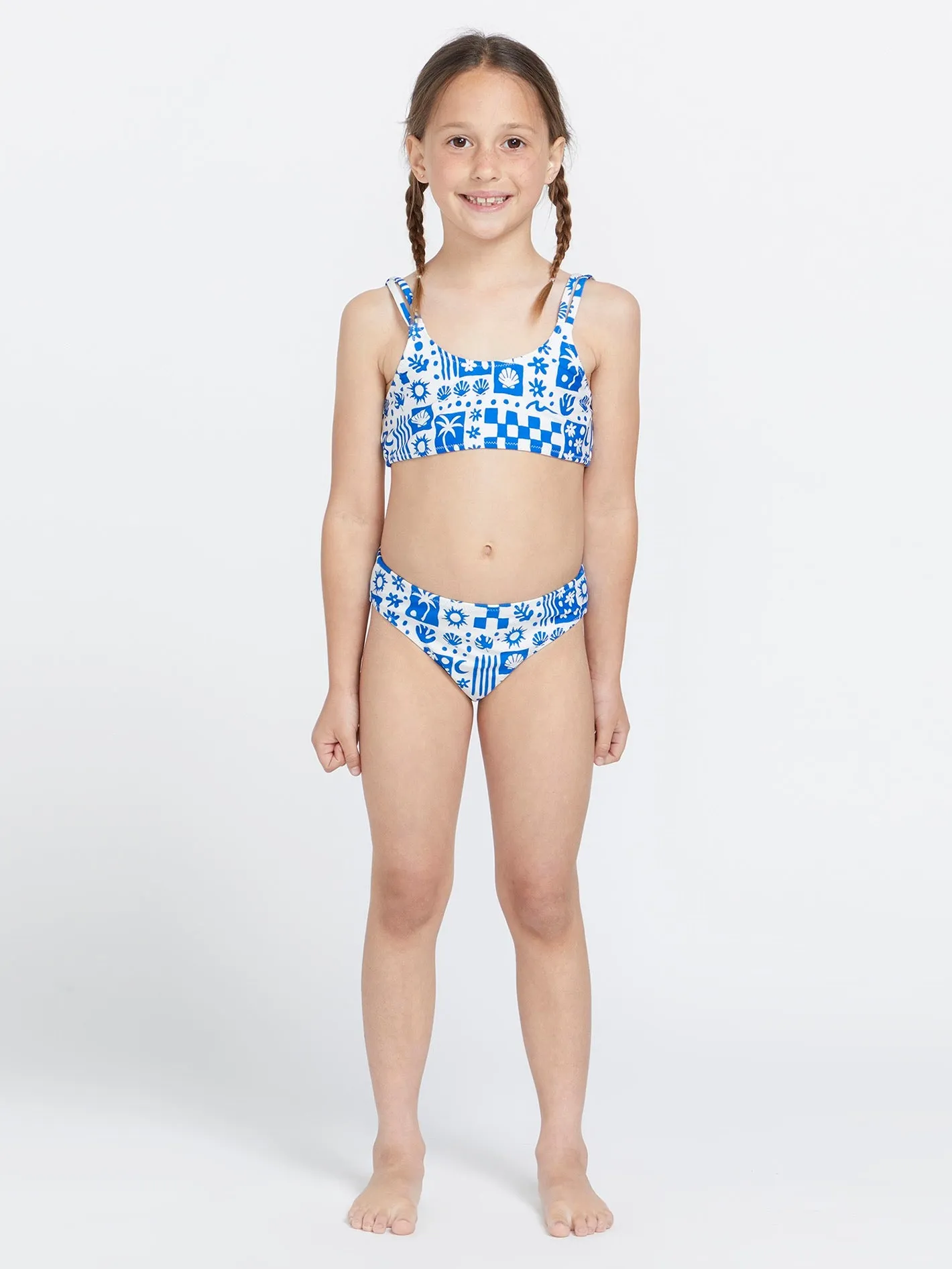 Island Dream Swim Set - True Blue