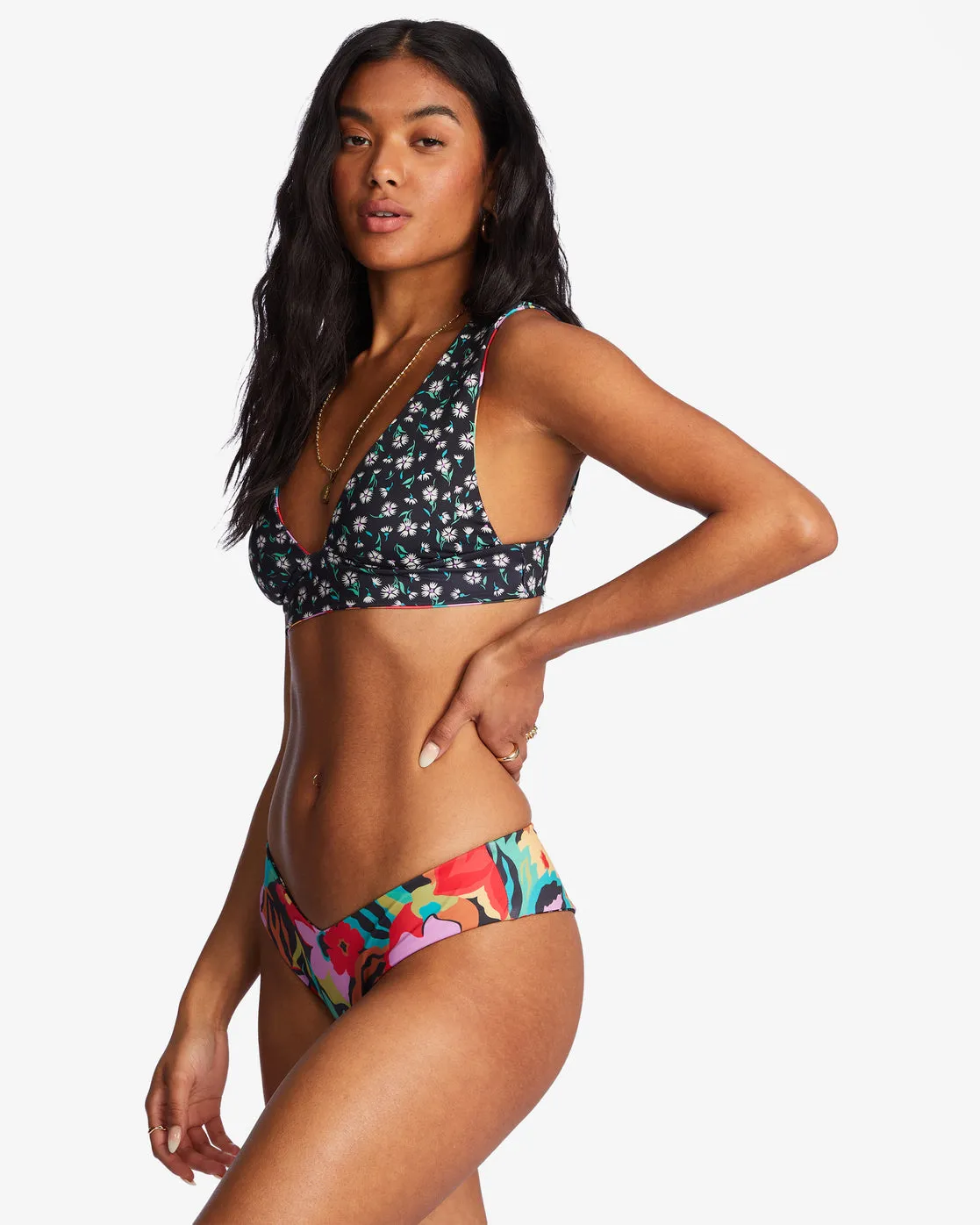 Islands Away Fiji Reversible Bikini Bottoms - Multi