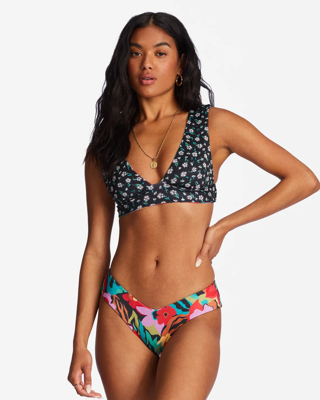 Islands Away Fiji Reversible Bikini Bottoms - Multi