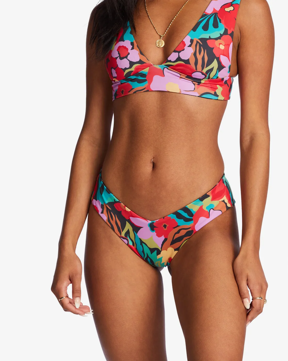 Islands Away Fiji Reversible Bikini Bottoms - Multi