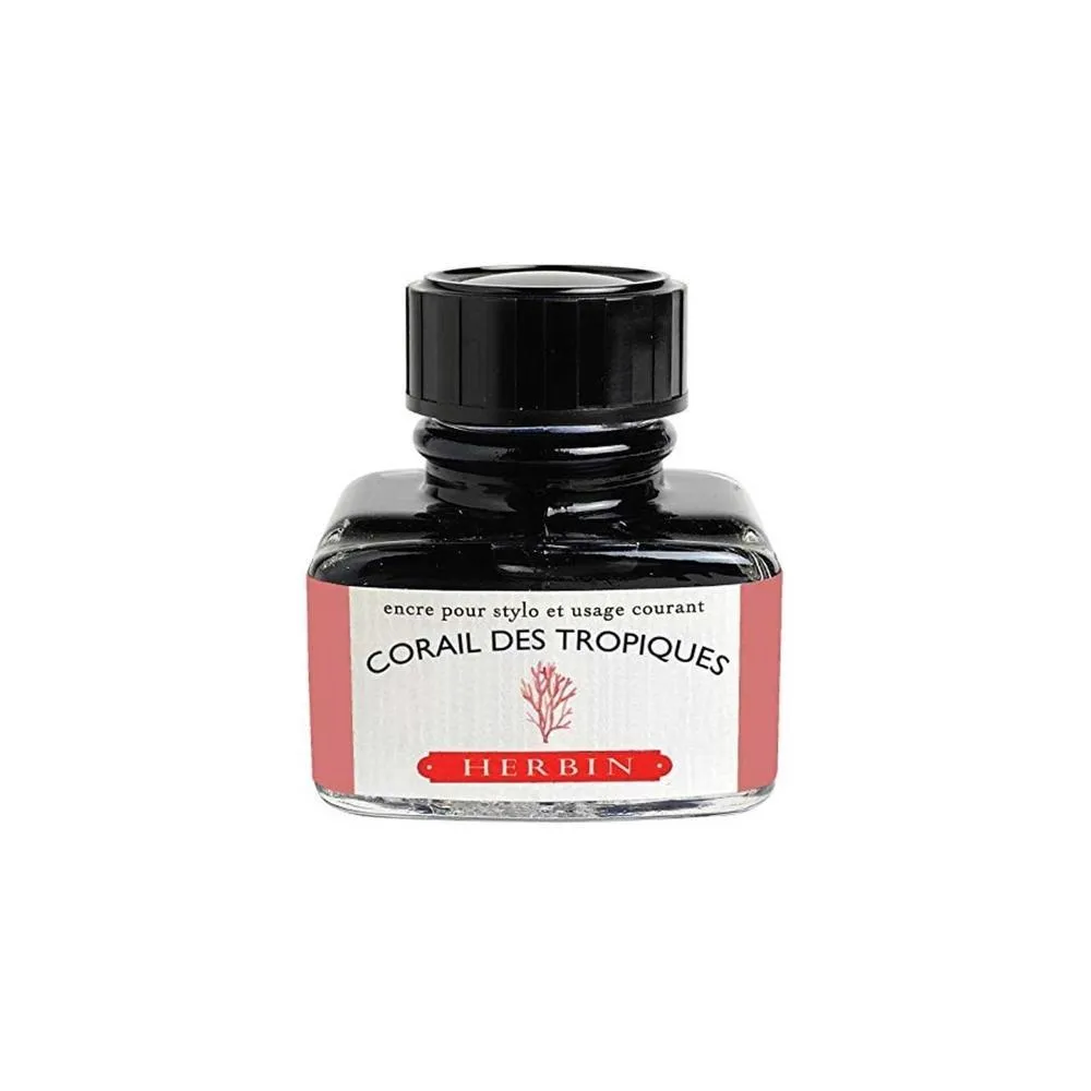 J Herbin Ink Bottle (10ml / 30ml) - Coraile des Tropiques