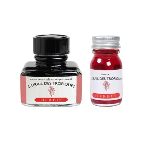 J Herbin Ink Bottle (10ml / 30ml) - Coraile des Tropiques