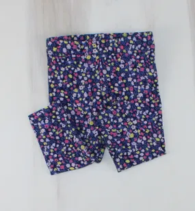 JOE FRESH FLORAL LEGGINGS 6-12M PRE-LOVED