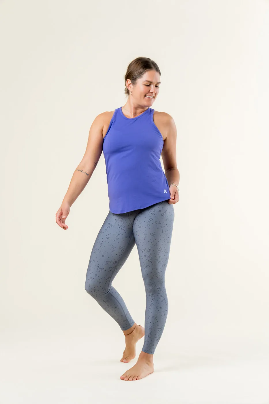 Keep It Moving Tank - Blue Violet