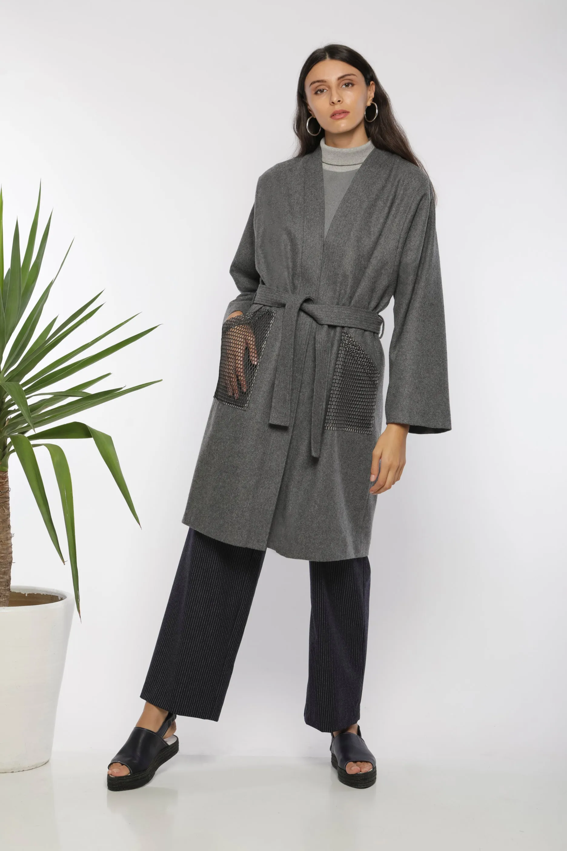 Keikogi coat grey