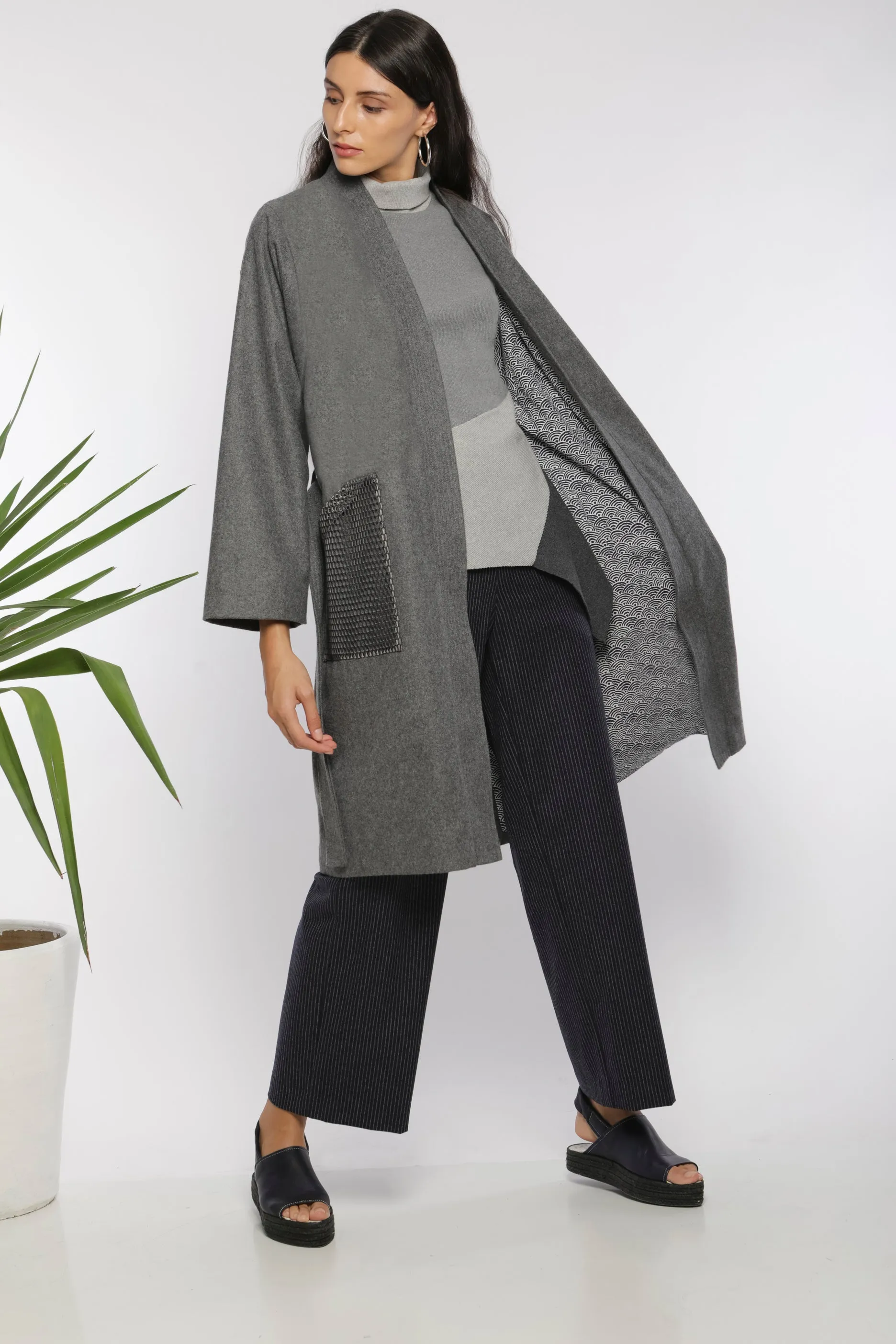 Keikogi coat grey