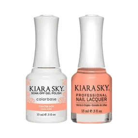 Kiara Sky Classic Gel & Polish Duo - #408 Chatterbox