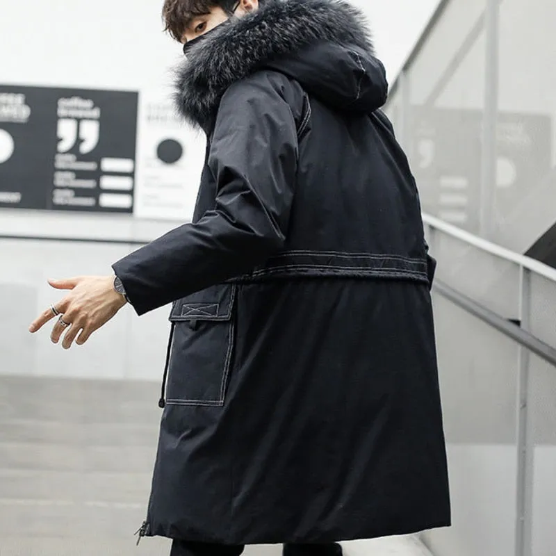 Korean Stylish Polyester Parka