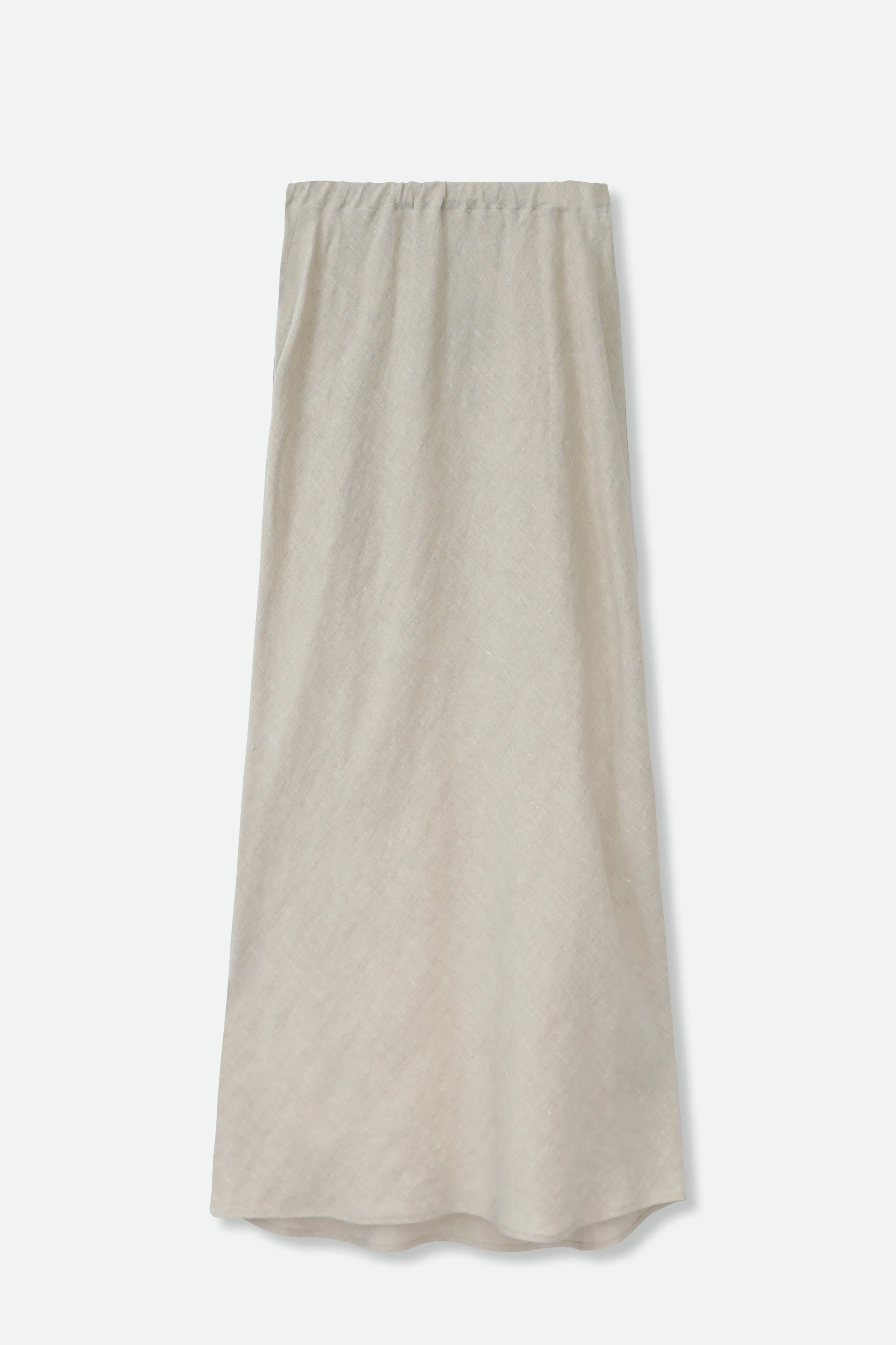 LEONORA BIAS SKIRT IN ITALIAN LINEN