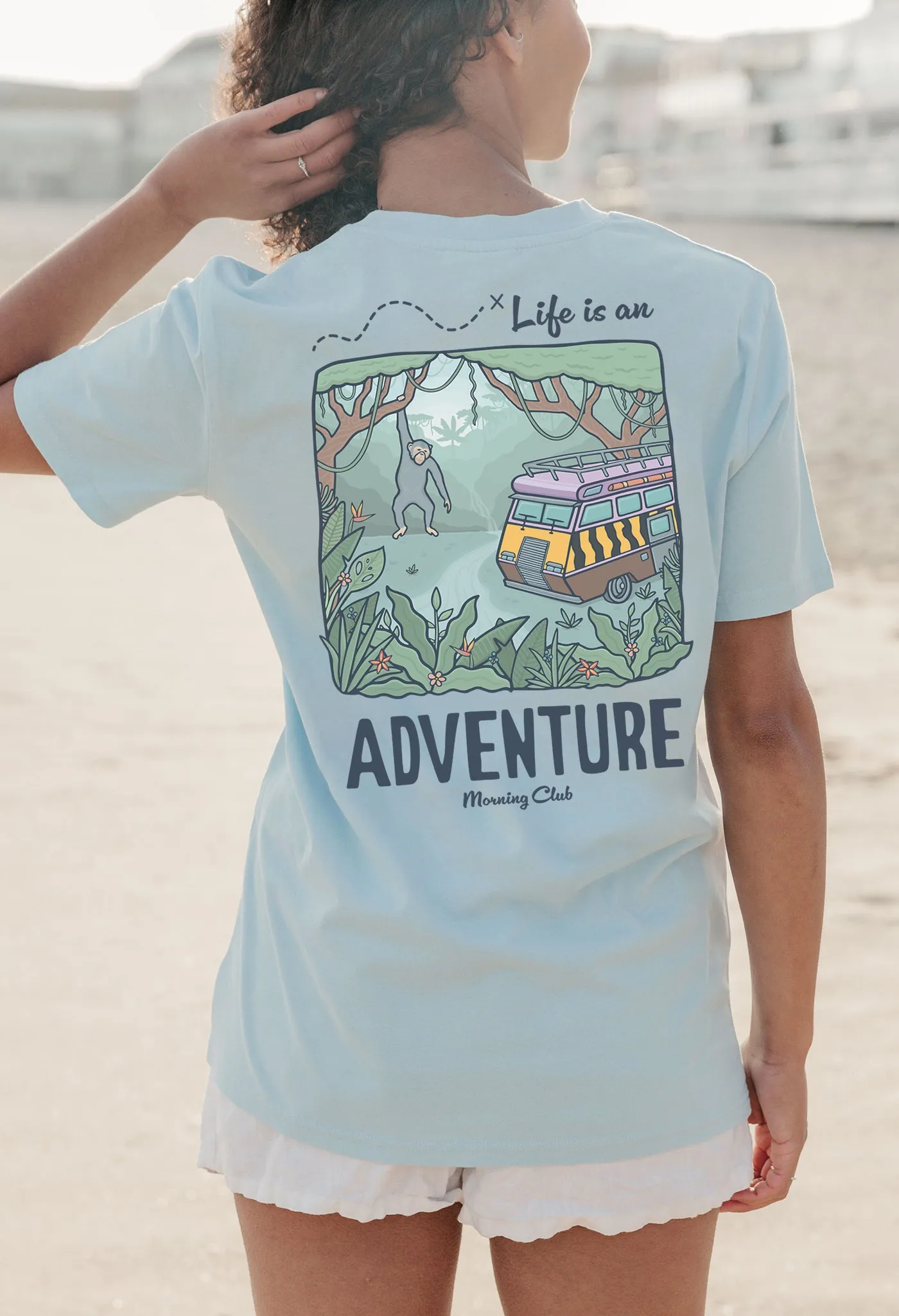 Life Is An Adventure Organic Cotton T-Shirt