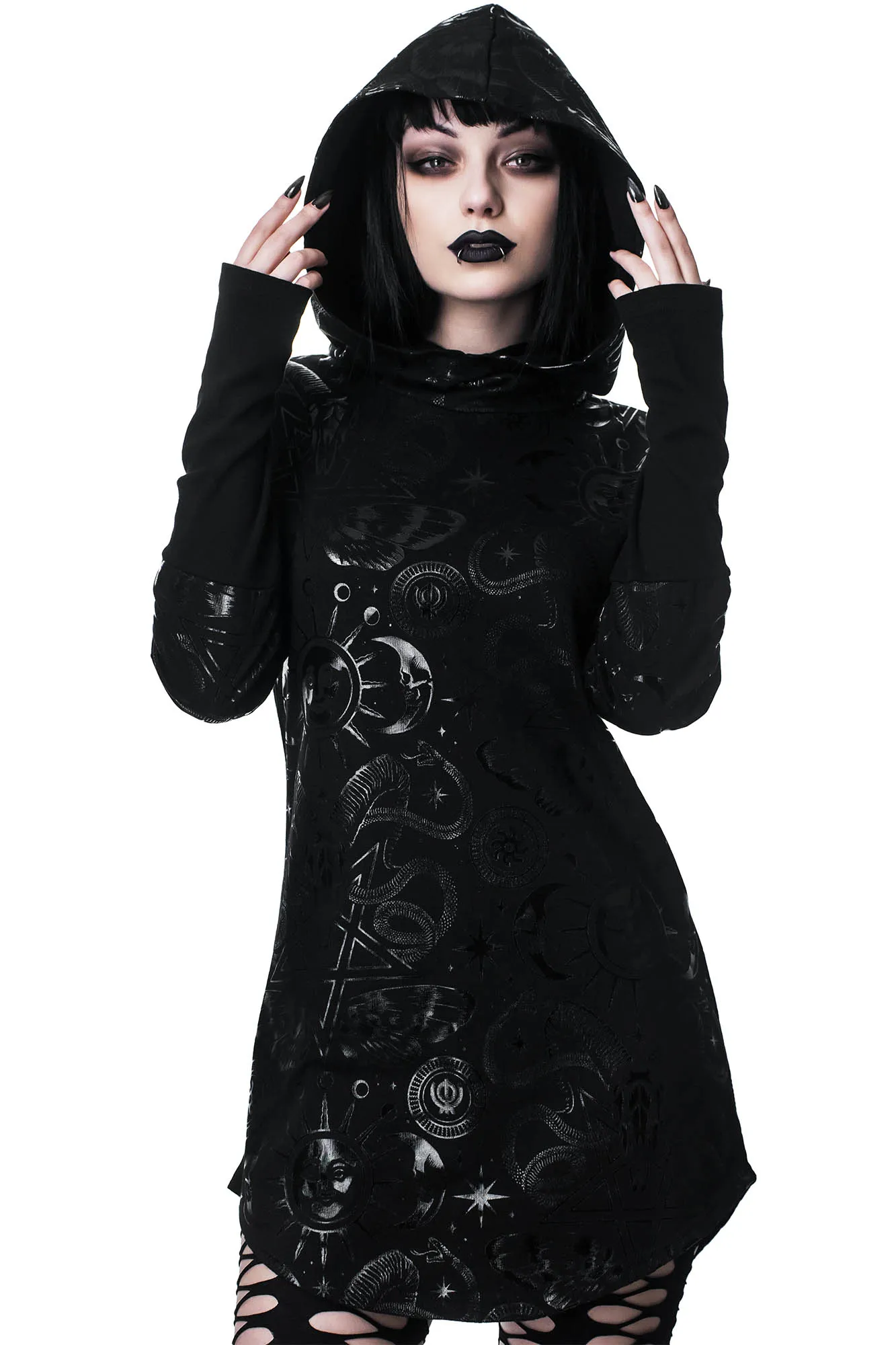 Lift The Veil Hood Tunic