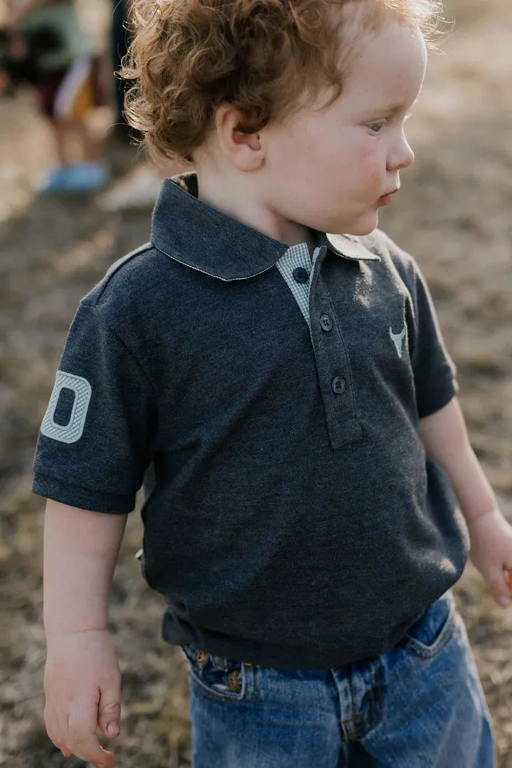 Little Windmill Benny Jnr Polo - Grey