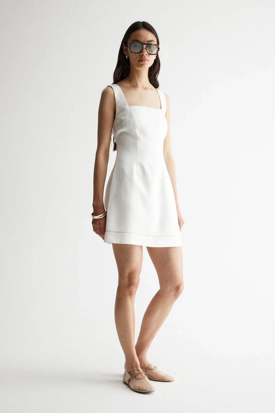 LUCCIA DRESS | White