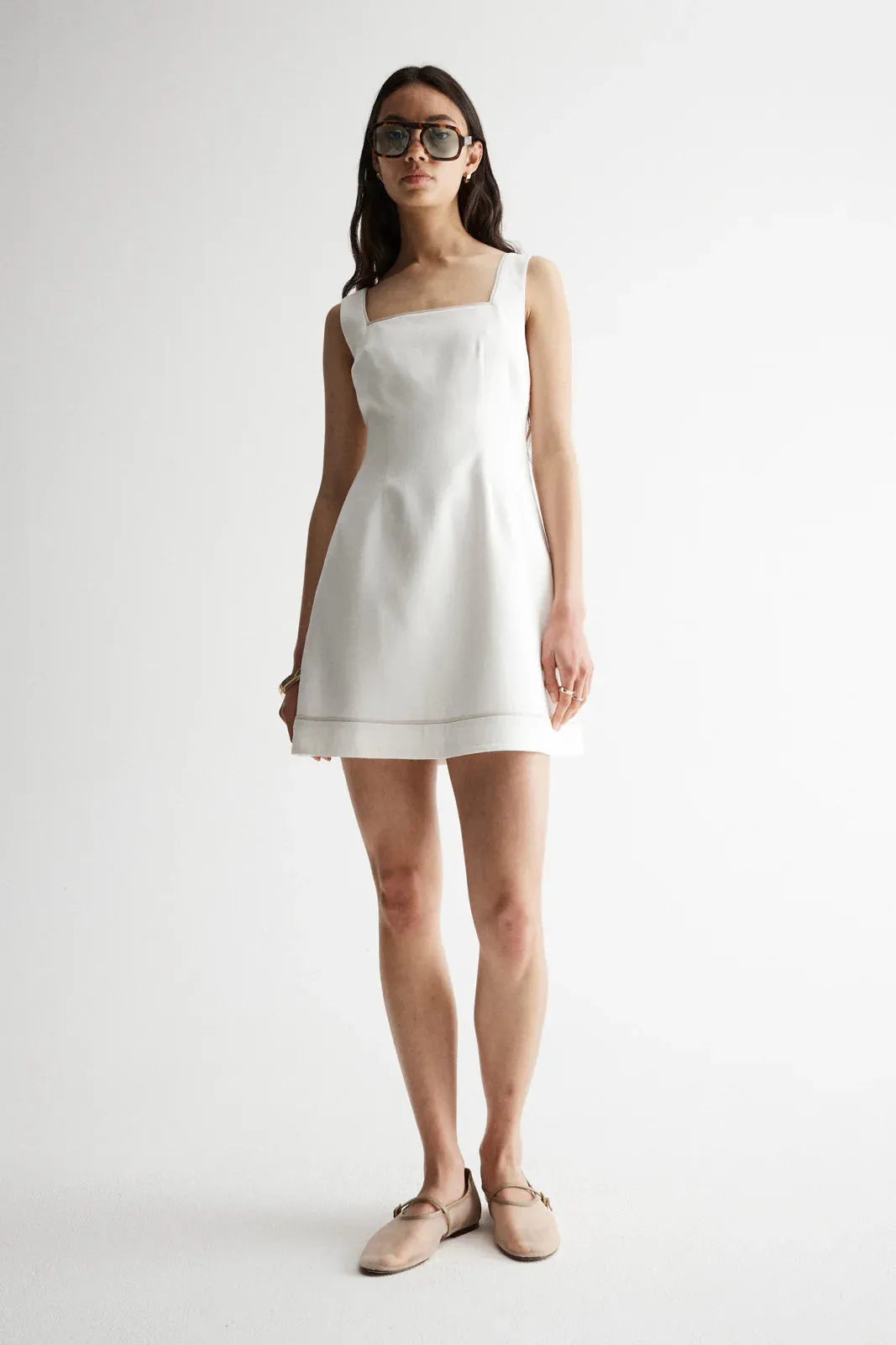 LUCCIA DRESS | White