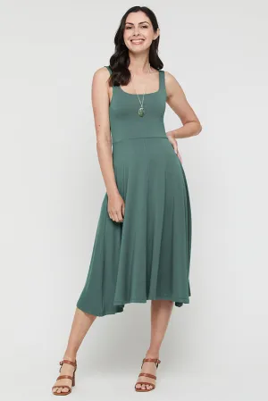 Melanie Maternity Dress - Silver Pine