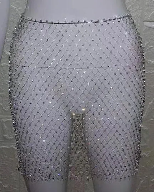 Mesh Mini Skirt