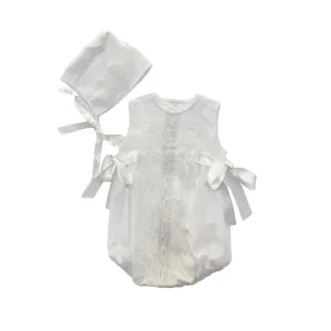 Mikimama Baby Romper with Bonnet