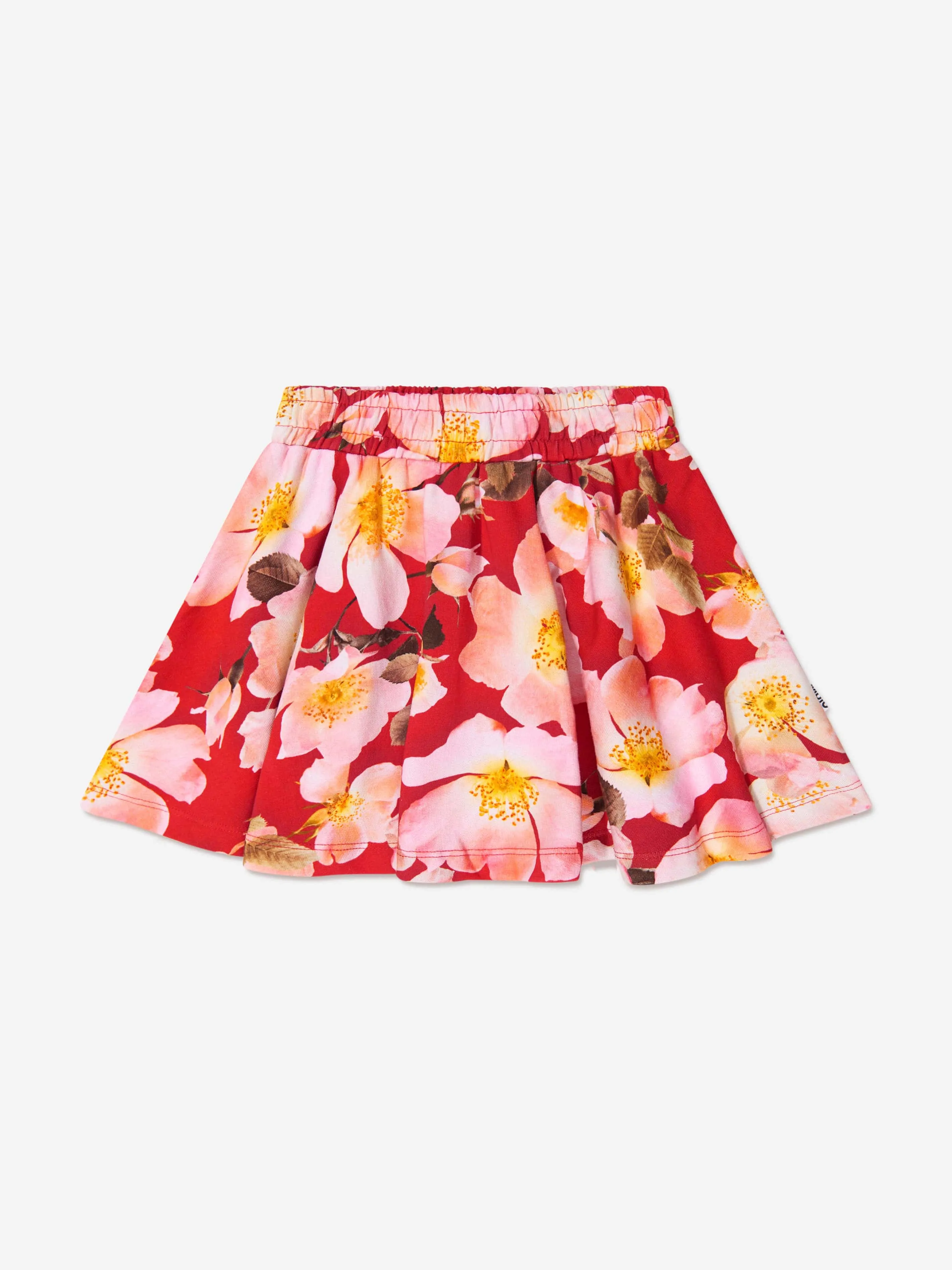 Molo Girls Organic Cotton Floral Skirt