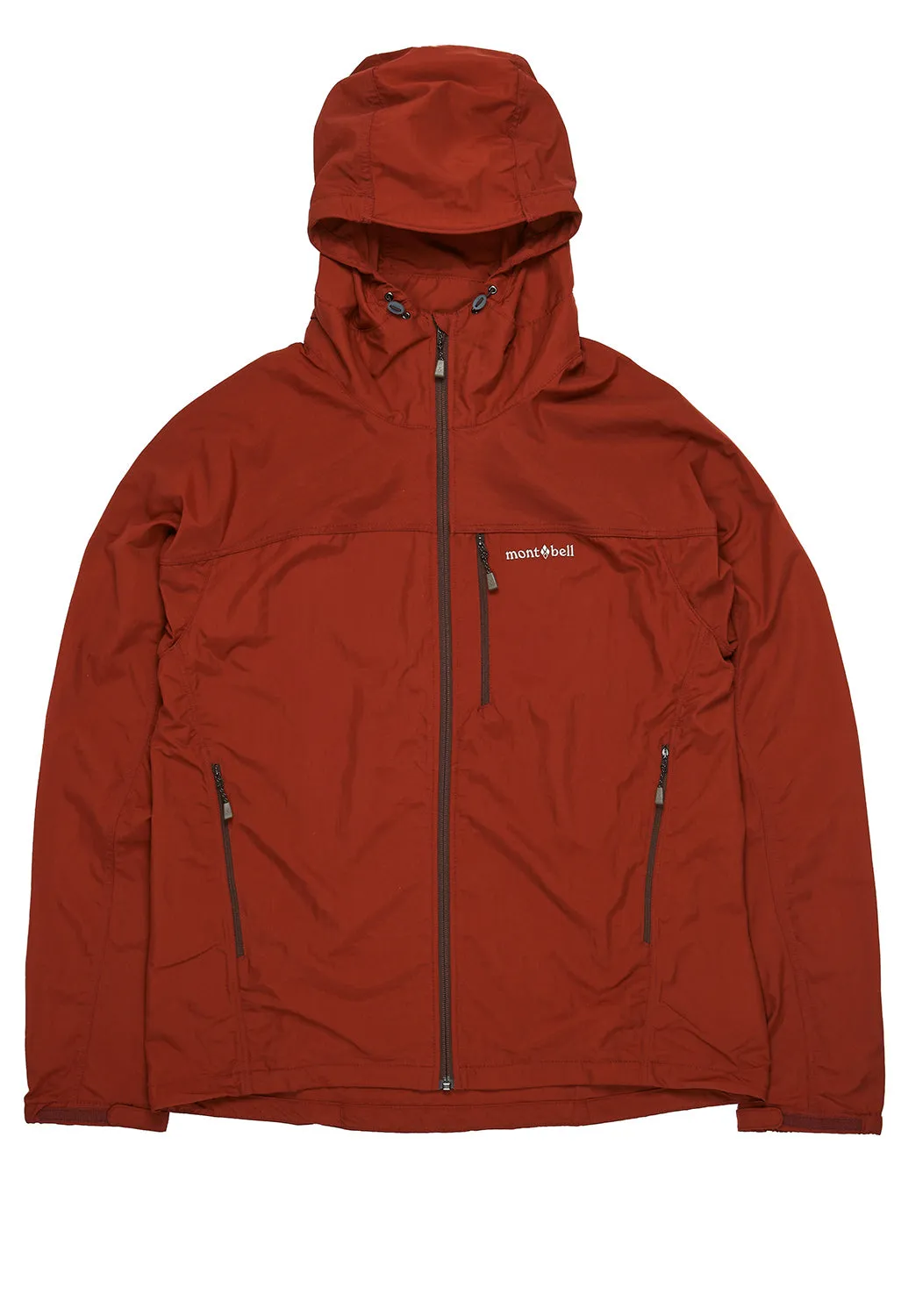 Montbell Men's O.D. Hooded Jacket - Wine Red